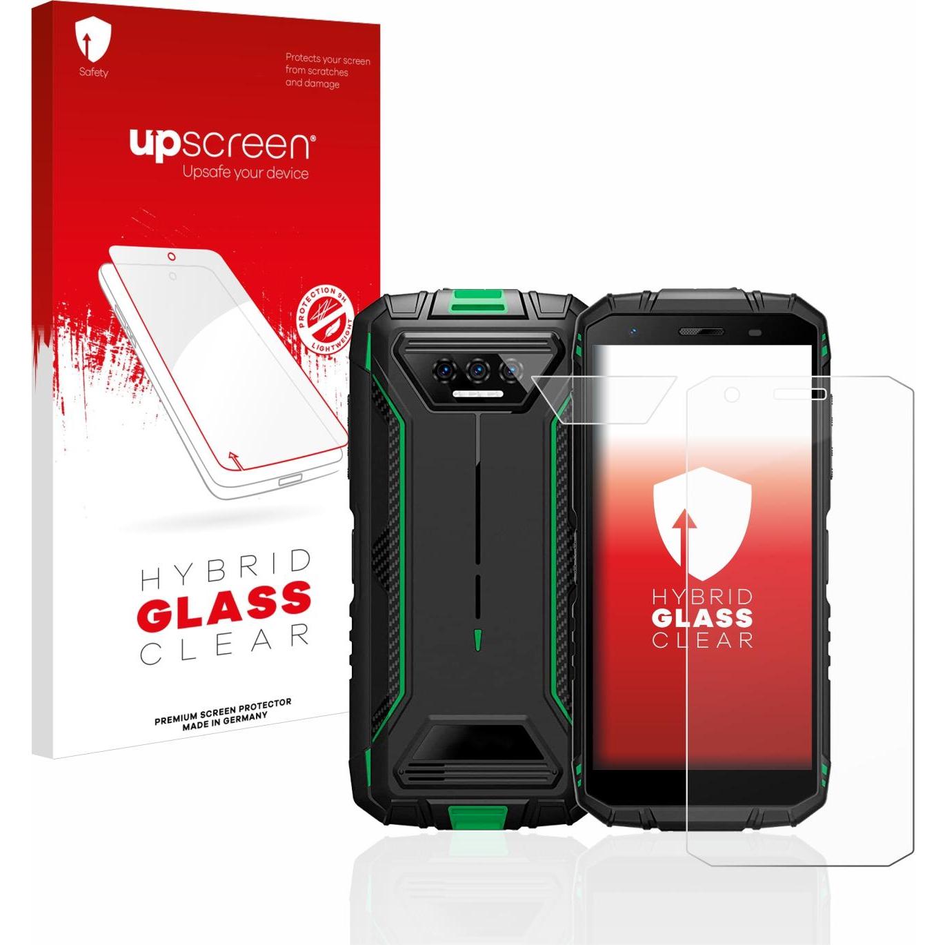 upscreen Scratch Shield Panzerglasfolie (1 Stück, Doogee S41 Pro), Smartphone Schutzfolie, Transparent