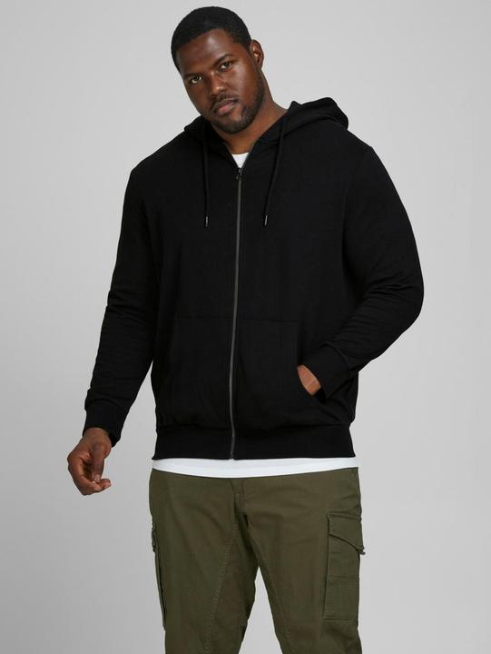 Produktbild Jack & Jones Durchgehender Reissverschluss Plus Size Hoodie (4XL, XXL)