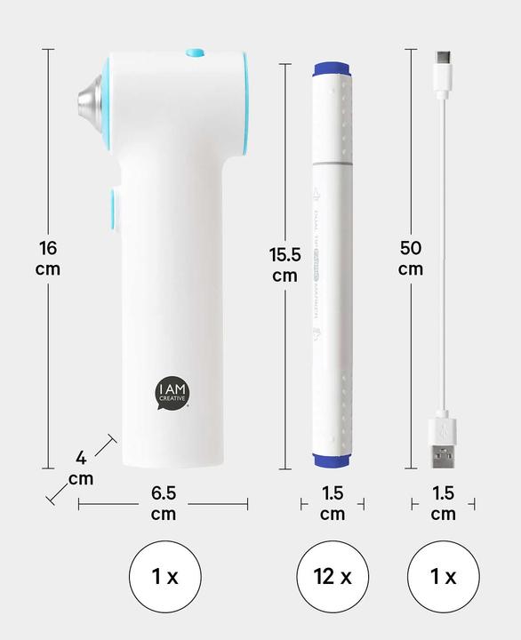 Produktbild I Am Creative Air Brush Set