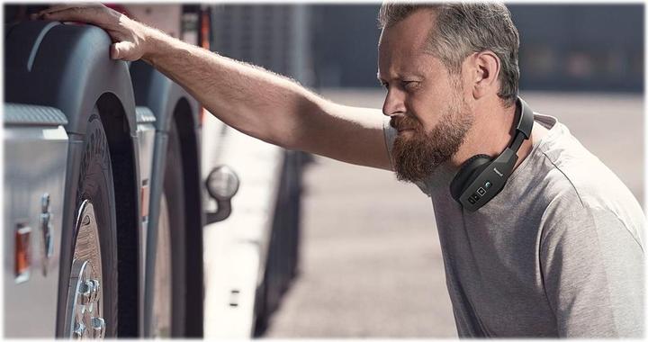 Actual product image Jabra BlueParrot B550-XT HDST (Wireless, USB Type-B)