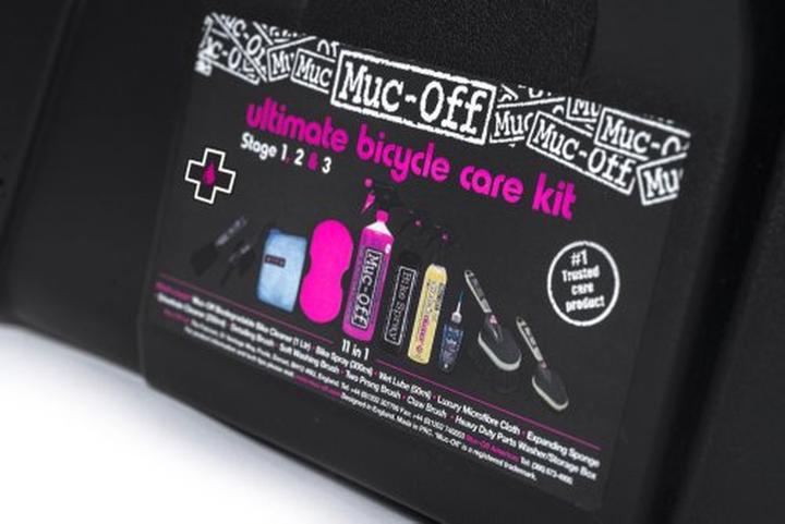 Actual product image Muc-Off Ultimate Bicycle Kit (1800 ml, Bicycle cleaner, Chain cleaner, Universal Lubricant, Sponge, Care set)