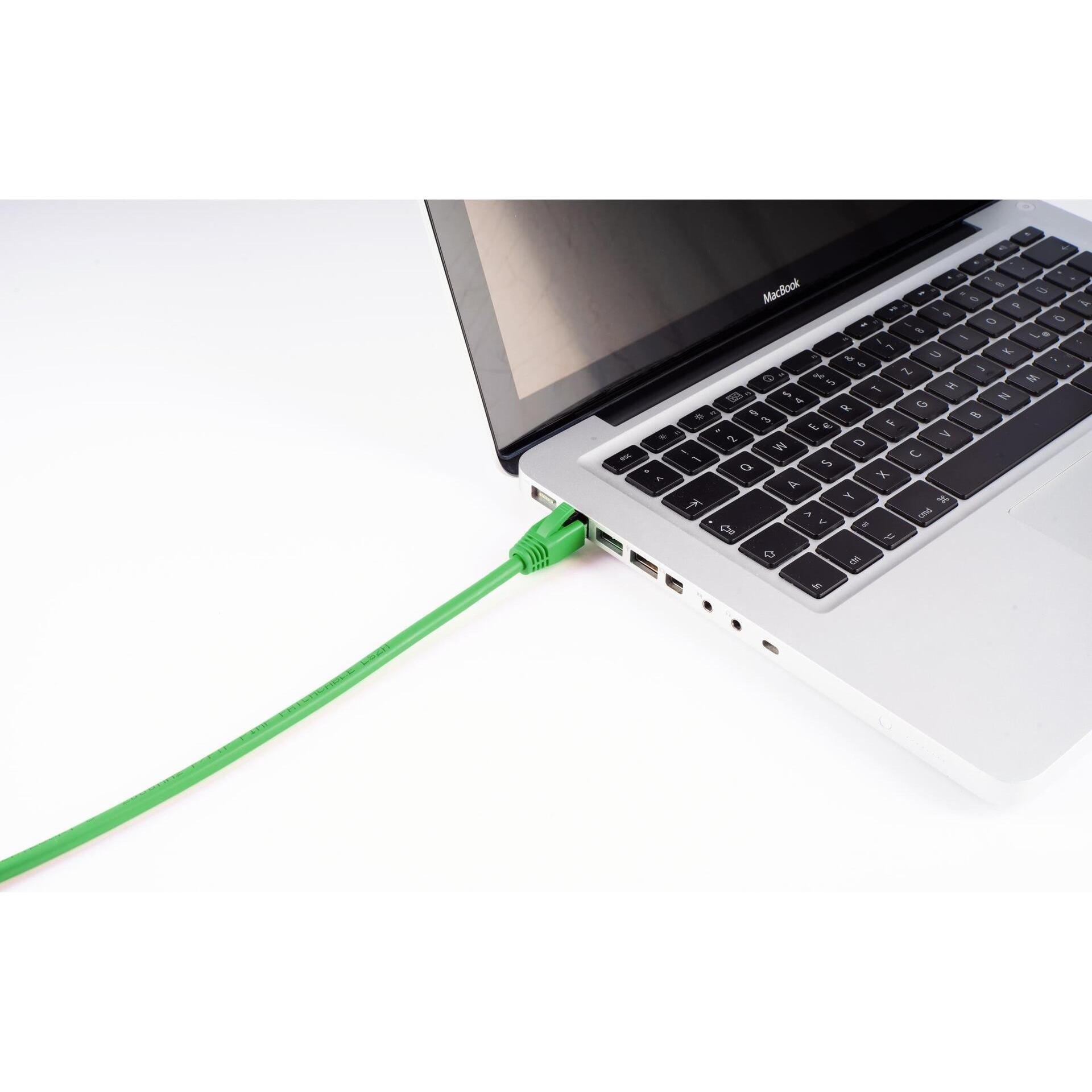Thumbnail - Shiverpeaks -BASIC-S--Patchkabel cat. 8.1 F/FTP PIMF LSZH grün 2,0m (F/FTP, CAT8.1, 2 m), Netzwerkkabel
