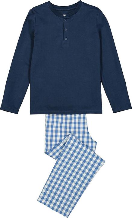 Produktbild La Redoute Collections Schlafanzug mit karierter Hose (164)