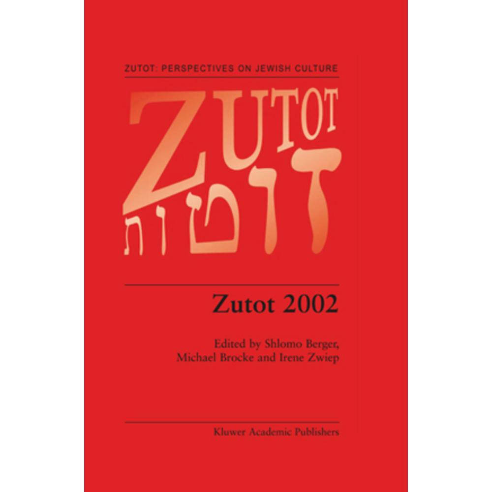 Thumbnail - Zutot 2002, Fachbücher von Michael Brocke, Shlomo Berger, Irene Zwiep