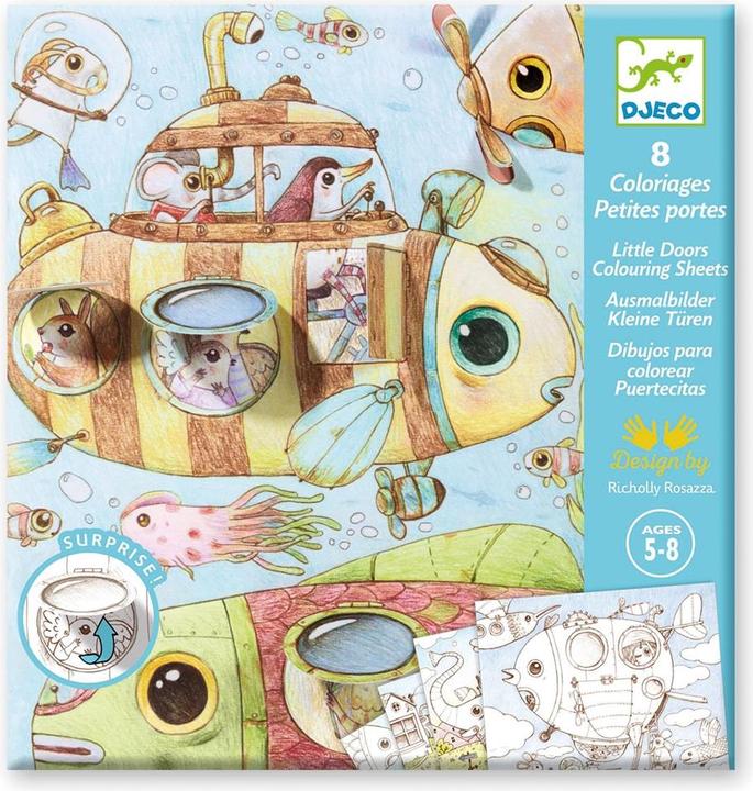 Actual product image Djeco Bunte Überraschung Malo's Reise