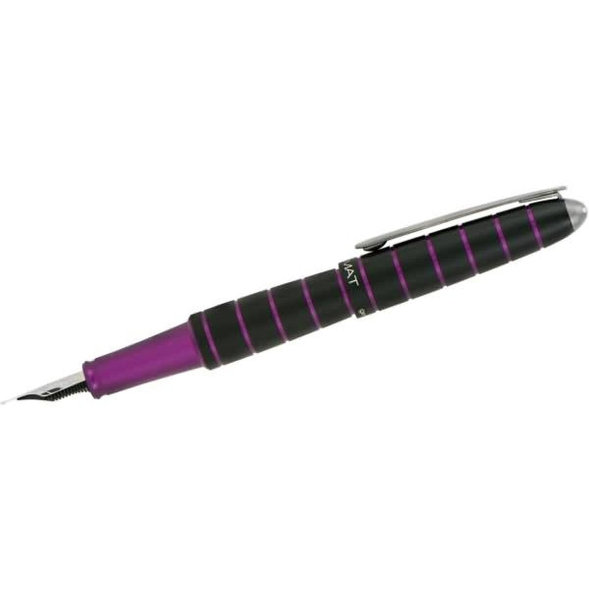 Diplomat, Schreibstifte, Füllhalter Elox ring schwarz/lila (Schwarz/Lila, 1 x)