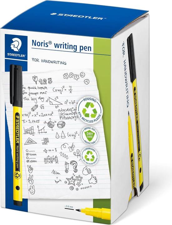 Actual product image Staedtler Noris writing pen 307 (Black, 50x)