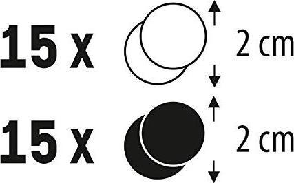 Produktbild Folia Klettpunkte (20 mm)