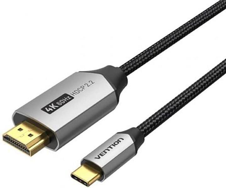 Produktbild Vention USB-C to HDMI Cable 2m CRBBH (Black) (2 m)