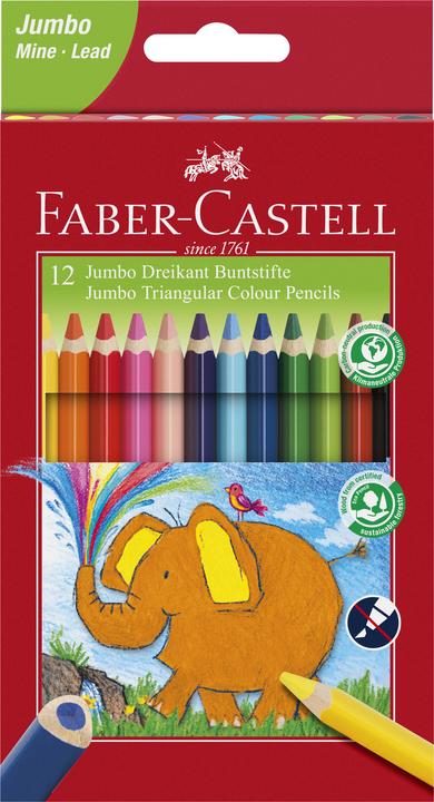 Produktbild Faber-Castell Jumbo (Mehrfarbig, 12 x)