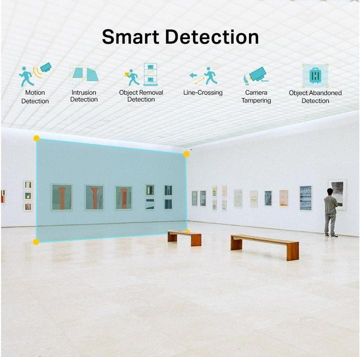 Produktbild TP-Link Cam Turret Network 4MP VIGI C440I(2.8mm) (2560 x 1440 Pixels)