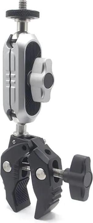 Actual product image Techsuit - Bike Handlebar Mount (JX-006) - for GoPro, 1/4 Screw, Multifunctional - Black