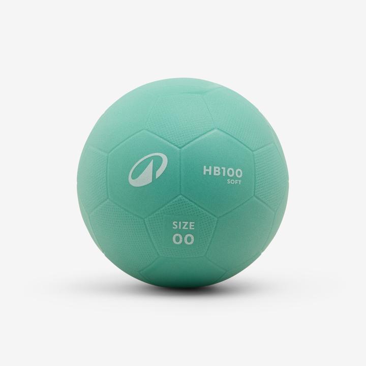 Kipsta Kinder Handball Einsteiger Grösse 00 - H100 Soft PVC grün (0)