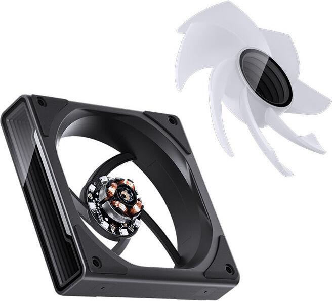 Produktbild Jonsbo ZK-120BR 3in1 Lüfter - A-RGB, schwarz Reverse (120 mm, 3 x)