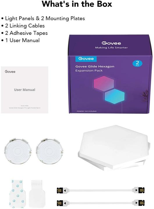 Actual product image Govee Glide