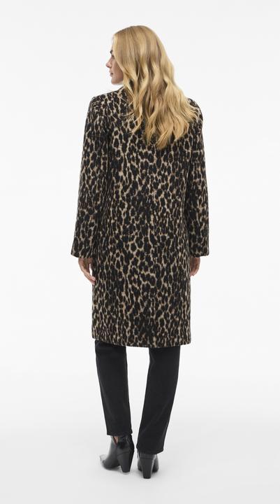 Actual product image Vila VISIMBA Animalprint Langer Mantel