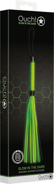 Produktbild Ouch! Flogger - Glow in the Dark