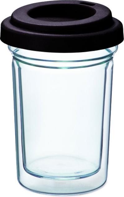 Actual product image Kelomat Mug 0.3 litre "Coffee to Go" double-walled with silicone lid (300 ml)