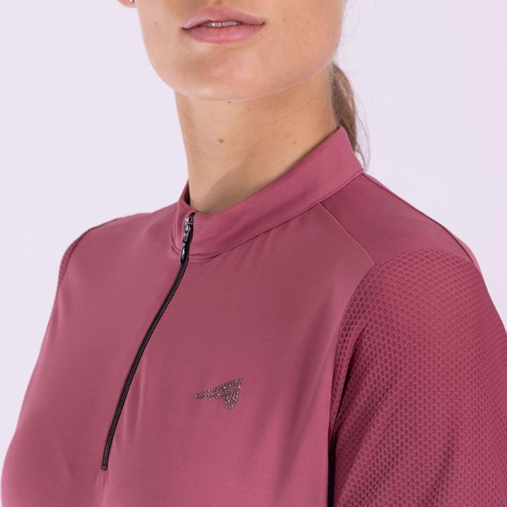 Produktbild Euro-star reit-poloshirt mit halbem reissverschluss, damen valentina (XL)