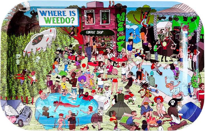 Best Buds Plateau roulant M Where is Weedo 170 x 280mm