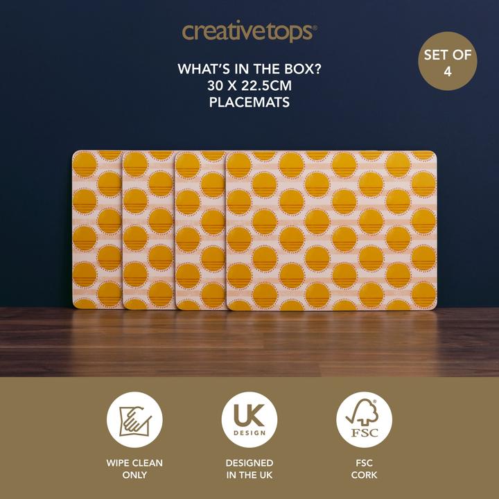 Image du produit Creative Tops CT Placemats (4 pcs, 30 x 22 cm)