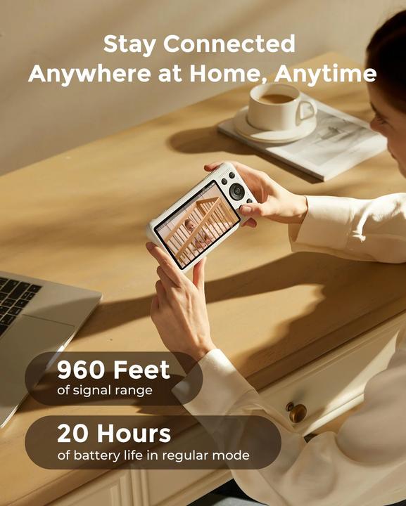 Image du produit Momcozy Baby Monitor (Vidéo et audio, 300 m)
