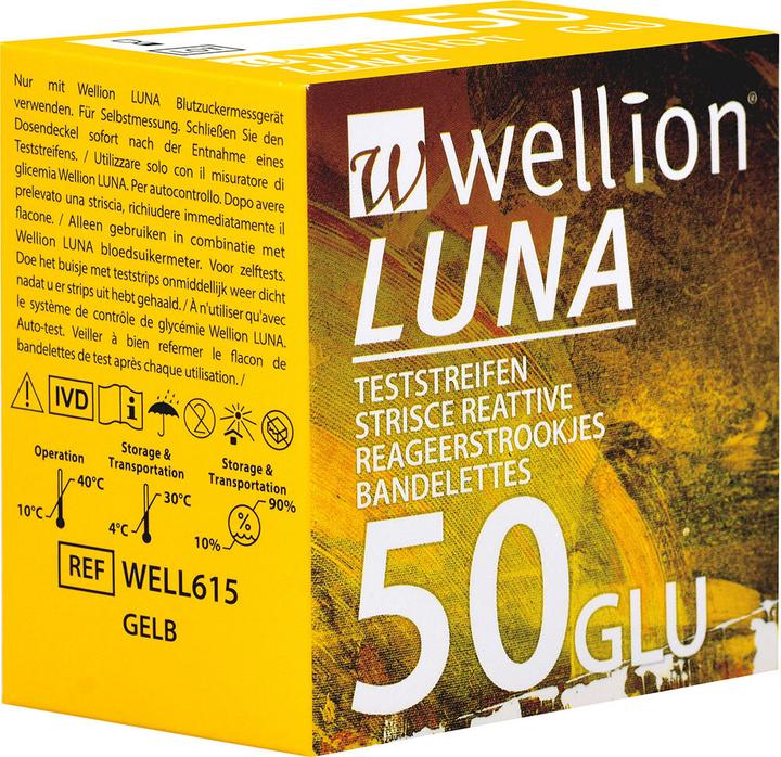 Produktbild Wellion Luna Blutzuckerteststreifen 10 Teststreifen (Teststreifen)