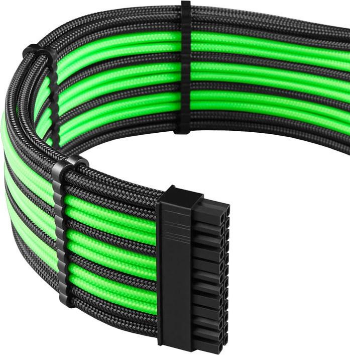 Produktbild CableMod RT-Series Pro ModMesh 12VHPWR Dual Cable Kit für ASUS/Seasonic - schwarz/hellgrün