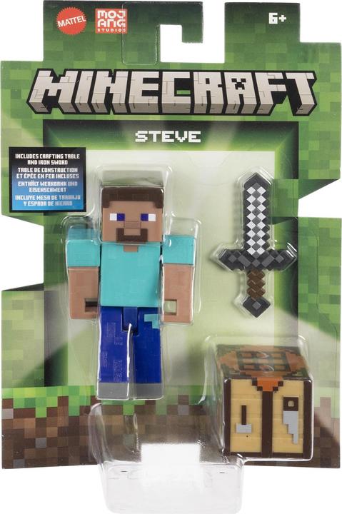 Actual product image Minecraft Craft-A-Block figure (assorted - 1 piece)