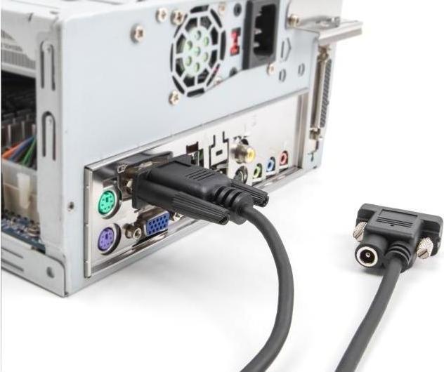 Image du produit Delock Câble série RS-232 D-Sub9 femelle vers D-Sub9 femelle S (1 m)