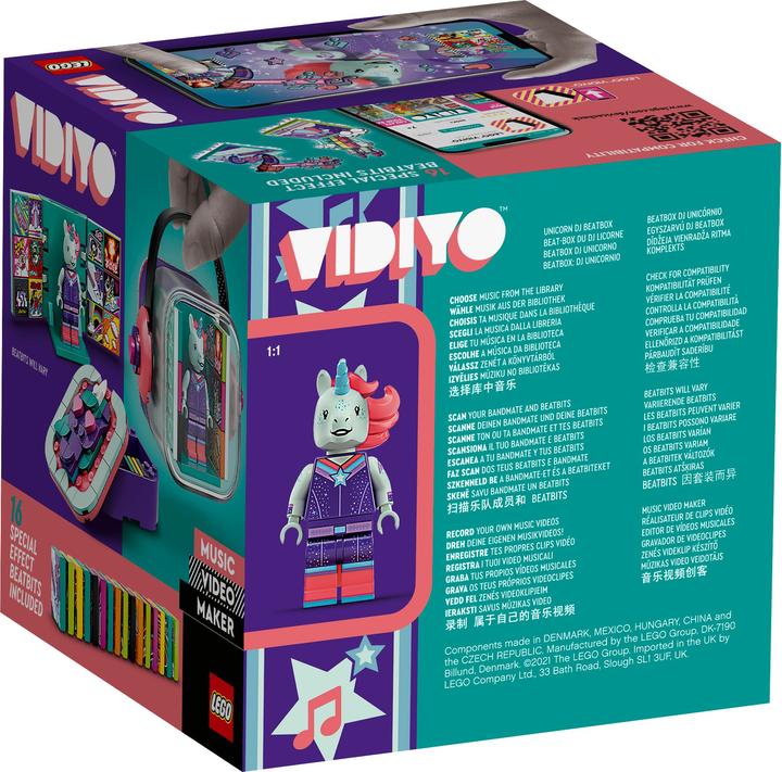 Image du produit LEGO Unicorn DJ BeatBox (43106, LEGO Vidiyo)