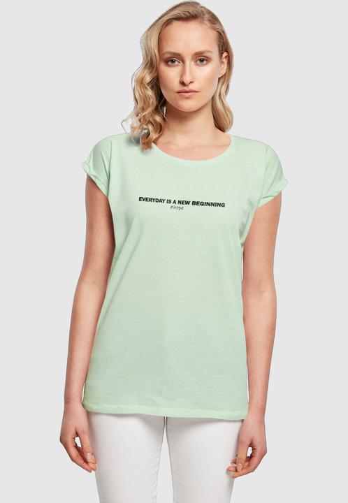 Produktbild Merchcode Ladies Hope Extended Shoulder Tee - 112549 (M)