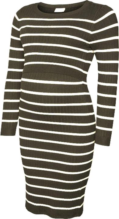 Mamalicious Mlnewsiv June Ls Uk Knit Dress 2f A Noos