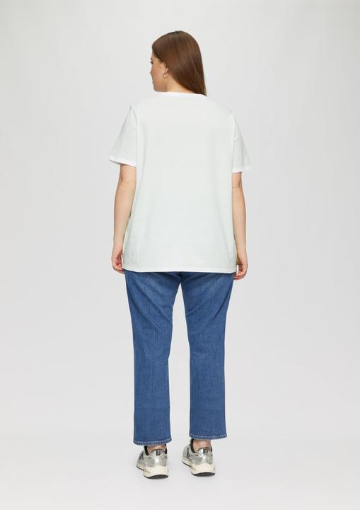 Actual product image S.Oliver T-Shirt Baumwollshirt mit Fronprint (54)