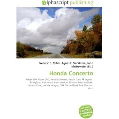 Honda Concerto, Ratgeber
