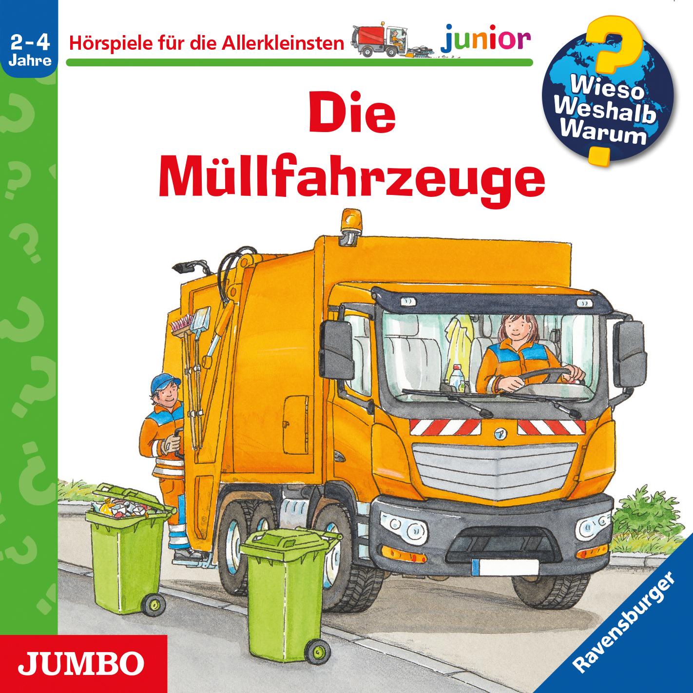 Wieso Weshalb Warum Junior- Die Müllfahrzeuge, Hörbücher von A. Fuhlisch, M. Elskis A. Erne