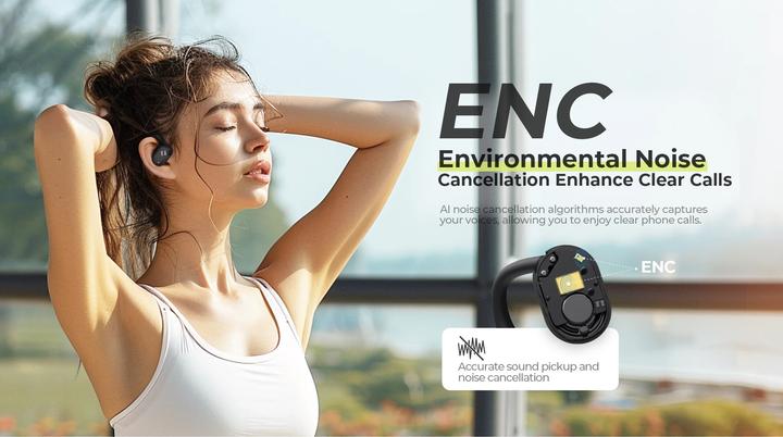 Actual product image Havit OWS915 (black) (8.50 h, Wireless)