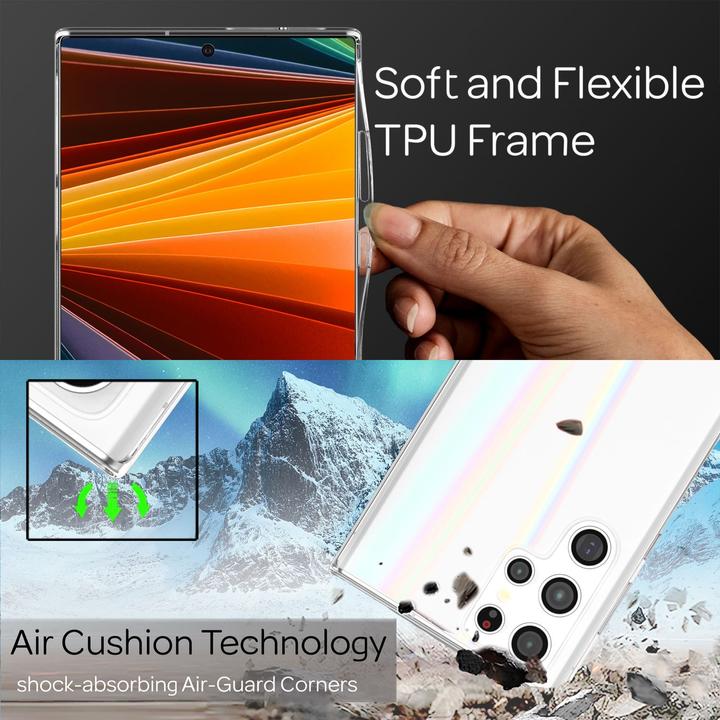 Produktbild Nalia Hartglas Hülle (Samsung Galaxy S22 Ultra)