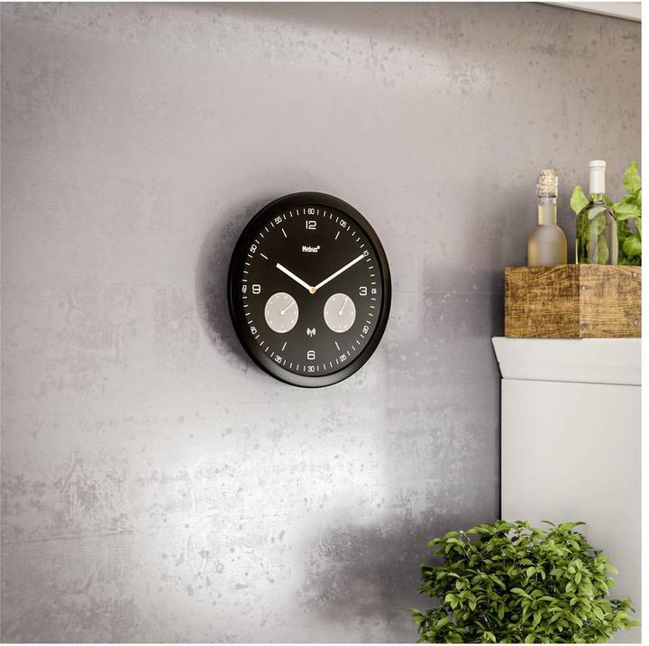 Produktbild Mebus Funk Wanduhr 52825 260 mm x 42 (26 cm)