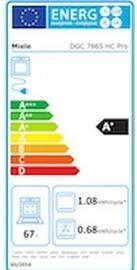 Energie-Label Miele DGC 7865 HC Pro