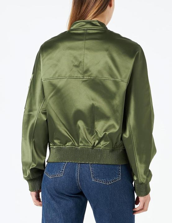Actual product image Replay Heavy Poly Satin Blouson (M)