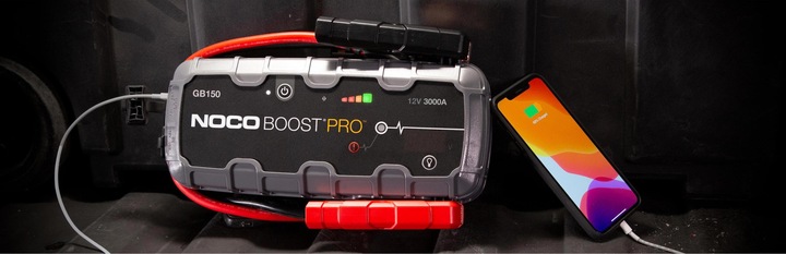 Actual product image Noco GB150 genius BOOST (3000 A, 8000 mAh)