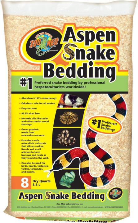 Produktbild Zoo Med Aspen Snakebedding 8.8L - (222.4932) (Einstreu)