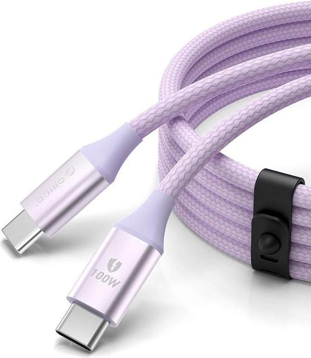 Produktbild Orico Cable Violet 100 W (1 m, USB 2.0, 100 W)