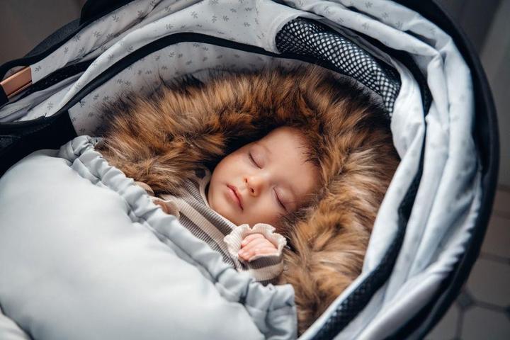 Image du produit Springos Momi Wintertasche rosa / 95x45cm