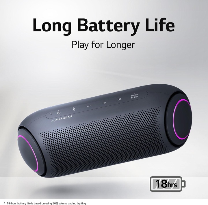 Image du produit LG XBOOM Go PL5 (18 h, Fonctionnement sur batterie)