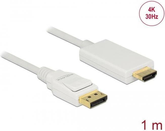 Produktbild Delock DisplayPort — HDMI (Typ A) (1 m, DisplayPort, HDMI, 1.1)