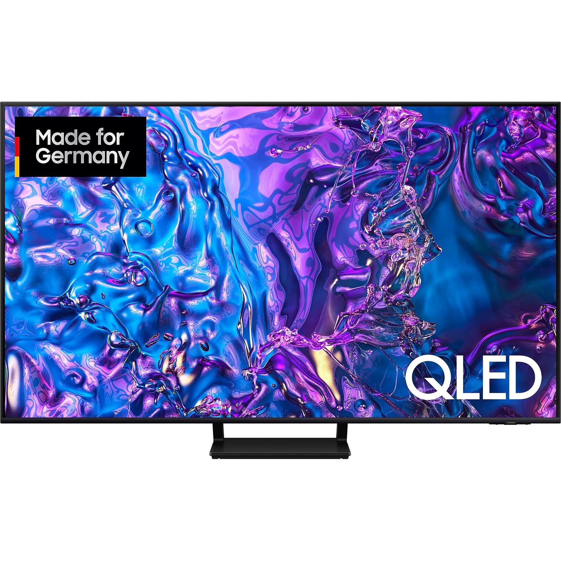 Samsung GQ75Q70DAT (75", Q70D, QLED, 4K, 2024), TV, Schwarz
