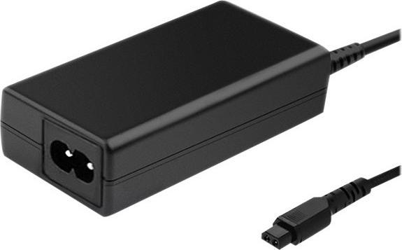 Actual product image Qoltec 51761 - Notebook - Indoor - 220 - 240 V - 50 - 60 Hz - 65 W - Black (65 W)