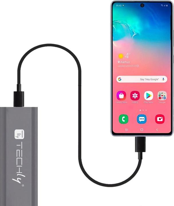 Produktbild Techly USB-C USB 3.2 Gen2 Externe Box (M.2)